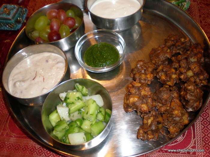 vrat ki thali